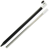 Aluminium Bank Stick schwarz 30 - 50 cm