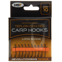 Angelhaken Long Shank (10stk) Gr.10