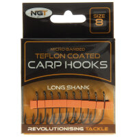 Angelhaken Long Shank (10stk) Gr.8