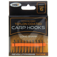Angelhaken Long Shank (10stk) Gr.6