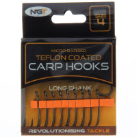 Angelhaken Long Shank (10stk) Gr.4