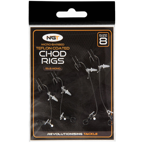 Chod Rigs Teflon Hooks 15lb Mono Gr8