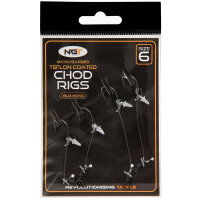 Chod Rigs Teflon Hooks 15lb Mono Gr6