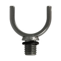 Aluminium Rutenhalter 25 mm chrom (1Stk)