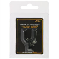 Aluminium Rutenhalter 16 mm schwarz (1Stk)
