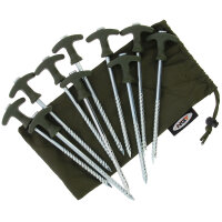 Zeltheringe, Erdn&auml;gel, 10er Pack