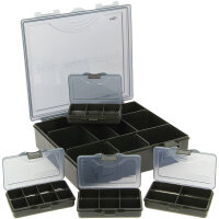 Tackle Box System 4 + 1 in Schwarz