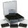 Tackle Box System 4 + 1 in Schwarz