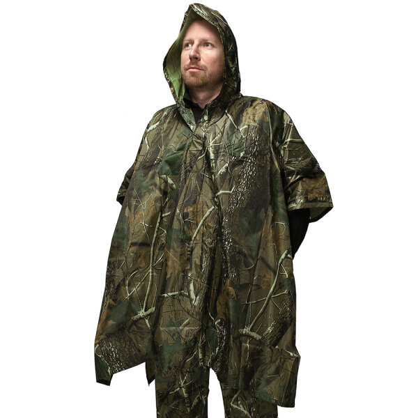 Poncho CAMO Regenjacke Regenponcho