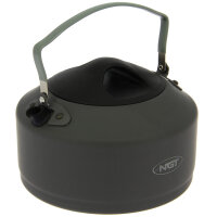 Leichter Camping-Wasser-Kessel 1,1 l Aluminium...