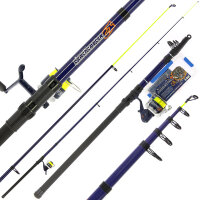 Teleskoprute Beachcaster Set